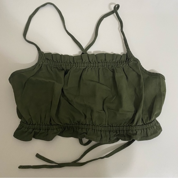 American Eagle tie back bubble cami - Picture 5 of 5